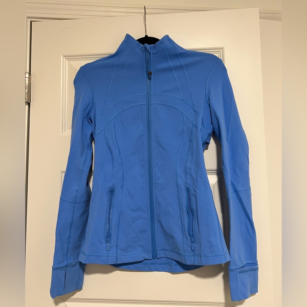 lululemon Define Luon Blue Nile Full-Zip Utility Jacket
